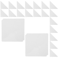 500pcs Book Corner Protectors: Textbook Page Corner Protectors – Self-Adhesive