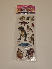 Realistic 3D Dinosaur Dino Stickers Planner Teacher Supply Papercraft DIY