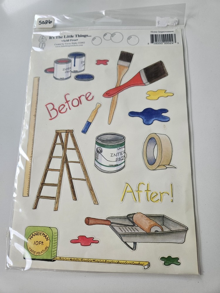 little things stickers by Tracey Ripley home improvement