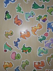 100 Cute Dinosaur Stickers