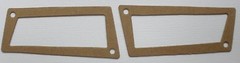 {6} RETRO BOOKPLATES – Raw Bare Unfinished Chipboard Die Cuts Embellishments