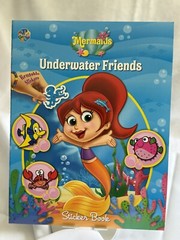 Phidal Mermaids Underwater Friends Soft Cover Sticker Book