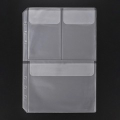 A5 Die Sticker Storage Book Binder Transparent Folders Bag DIY Photocard Stamp