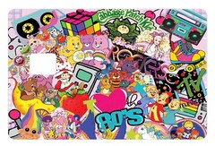 80s Montage Fan Art Credit Card Decal