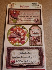BoBunny~Mom Knows Best~Cardstock Stickers