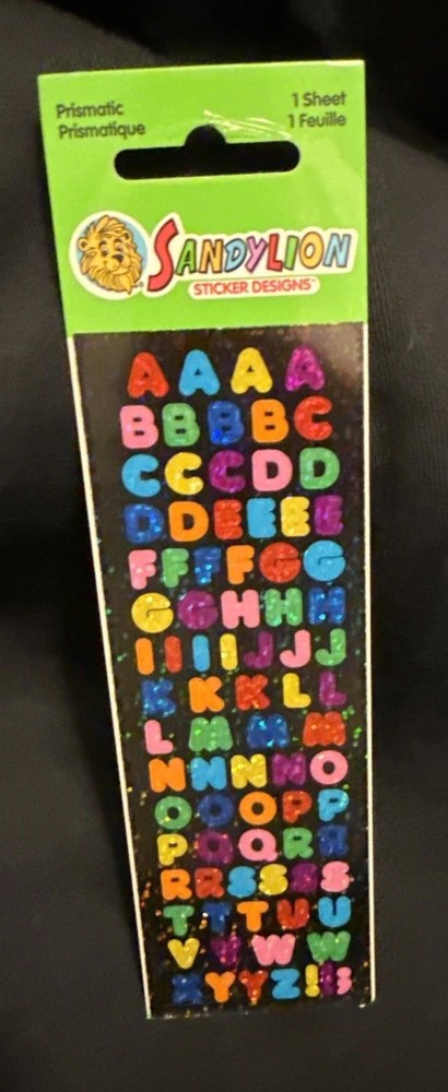 Vintage Sandylion Sticker Packages: Sparkly, Prismatic, Kromokote: You Choose!