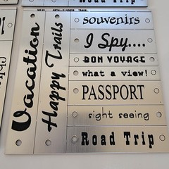 CHOICE-DCWV ~Metallic Look Accents Die Cuts Paper Craft Card Scrapbook Tags ~NEW
