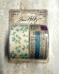 TIM HOLTZ Idea-ology *LINEN TAPE – AGENDA* 2021 Collage Treasure Book NEW
