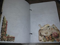 Vintage Butterfly Junk Journal Scrapbook USA Seller