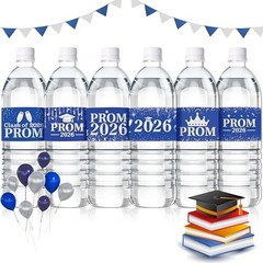 Graduation Water Bottle Labels – 120pcs Congrats Grad Stickers for Class of 2026