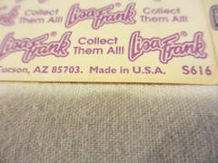 Vintage Lisa Frank Rainbow Bear Stickers & Giant Hollywood Bear Sticker