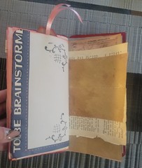 Handmade hard cover travel spring Junk Journal Matching & Ephemera