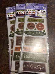 NEW! 3 Packs JoAnn Scrap Essentials Value Sticker Flip Packs Over 500 Stickers