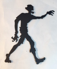 Tim Holtz Halloween Die Cuts * Lost Zombie * Set of 12 * Black, White or Green