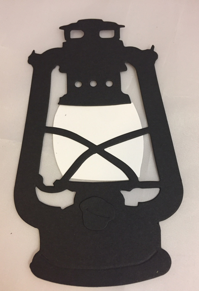 Tim Holtz Die Cuts * Rustic Lantern * 8 Sets * Black, Kraft or Red Cardstock
