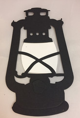 Tim Holtz Die Cuts * Rustic Lantern * 8 Sets * Black, Kraft or Red Cardstock