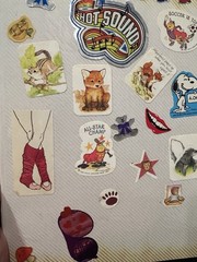 Collector’s Vintage Eighties Sticker Album Collection Ziggy Shirt Tales Pacman