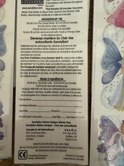Sandylion Fairy Stickers Sparkly Wings 8 Sheets Grossman Heart Throb 2 Sheets