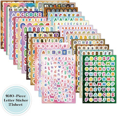 1610Pcs Letter Stickers for Scrapbooking,Ransom Note Stickers, Junk Journal, Jo