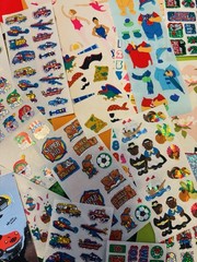 Huge Vintage Sticker Lot Sandylion Mrs Grossmans 90s Disney Vintage Lisa frank