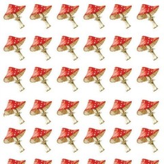 Violette Stickers – Mini Mushrooms – 1 Woodland Forest Sticker Sheet – Planners