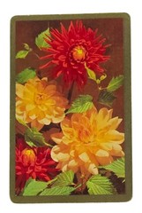 Vintage Congress Playing Cards Flowers Collage Scrapbook Junk Journal