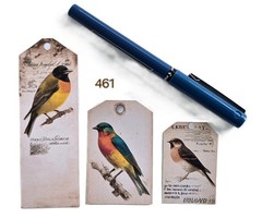 Vintage Bird Ephemera Tags Junk Journals