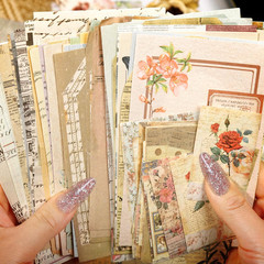 400 Sheets Vintage Scrapbook Paper Supplies, Diy Junk Journal Supplies, Bullet J