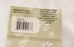 NEVER OPENED- 20yrs OLD! Pressed Petals Flower Confetti Scrapbooking – «Viola»