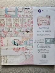PRIMA WITH LOVE 12 X 12 COLLECTION (SOME WITH FOIL) (25 SHEETS)