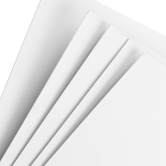 50 Sheets White Chipboard, 12 x 12 Inch, 1MM Thick, Cardboard, Scrapbooking