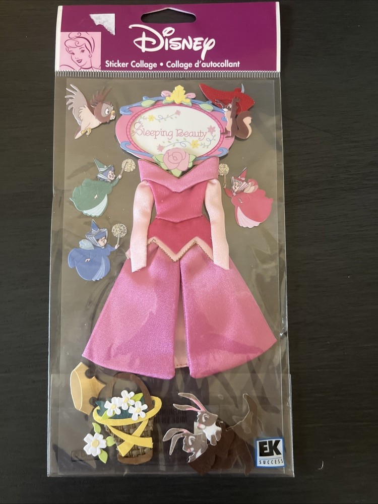 Disney SLEEPING BEAUTY AURORA Jolee’s EK Success Stickers