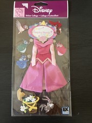 Disney SLEEPING BEAUTY AURORA Jolee’s EK Success Stickers