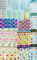 Children Stickers Kit Set Planner Craft Scrapbook Variety Of Themes | 1289+ Pcs.