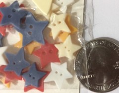 STAR VARIETY ULTRA-THIN BUTTONS(24pc)Making Memories•Asst. Sizes 7/16″-5/8″