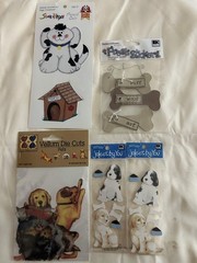 Dogs Puppies Jolee’s Vellum Doghouse Bones Scrapbook Embellishments Lot NEW