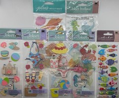 Beach Stickers – Sunglasses – Dimensional Scrapbook Stickers | Jolee’s Boutique