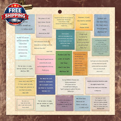 300 PCS Vintage Bible Verse Stickers, Typewriter Style Christian Stickers, Inspi