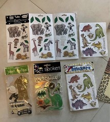Zoo Scrapbook Paper And Stickers