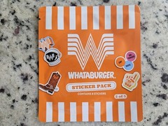 Whataburger 2026 Stickers Pack #2 Brand New Sealed