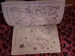 Sparkle and Shine Enchanted Kingdom color book with BLING BLING stickers NEW