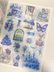 6.5″ x 9″ Scrapbook & Paper Crafting Stickers – 2 Bks- 24 Pgs/Book