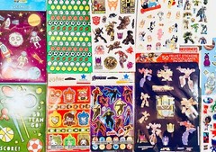 555+ Stickers! Stars Butterflies Flowers Smiley Face Unicorn Hearts Princess DIY