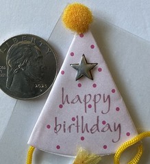 BIRTHDAY PARTY Dimensional Stickers(5pc)Cake•Invitations •Card•Hats•Card Making•