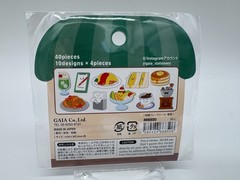 Japanese Washi paper Flake Stickers 5set 40Pcs Food theme Kawaii stationary
