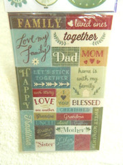 Sticko FAMILY FLIP PACK sticker set~148 pieces~ Quick Ship