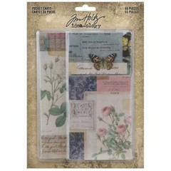 Tim Holtz Idea-ology – Pocket Cards 55Pc, TH94226
