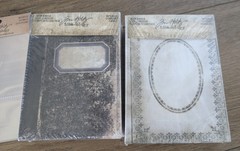 Tim Holtz Worn Binder Bundle – Cover, Rings, Binders & Pockets (2014–2017) NIP