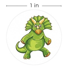 1000pcs Round Dinosaur Stickers for – Teacher Reward & Potty Training Sticker…