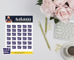 New York Giants Planner Stickers